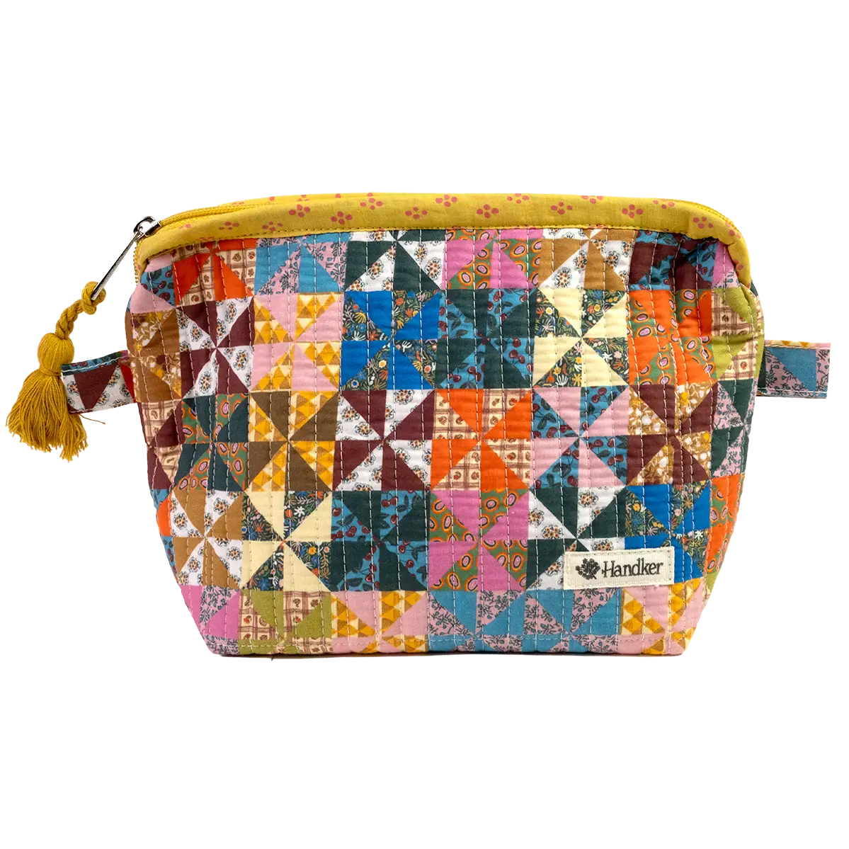 Quilted Zipper Pouch
