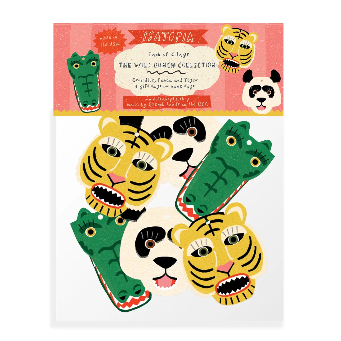 Wild Bunch Gift Tags