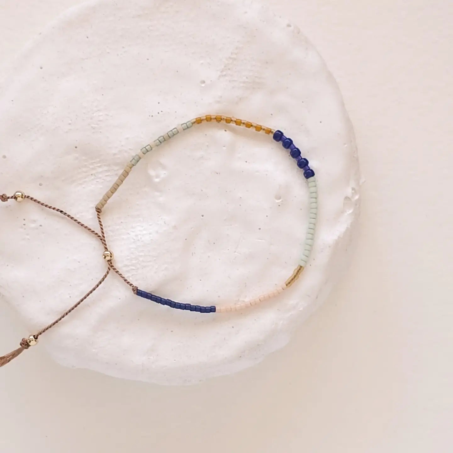 Adjustable Beaded Bracelet