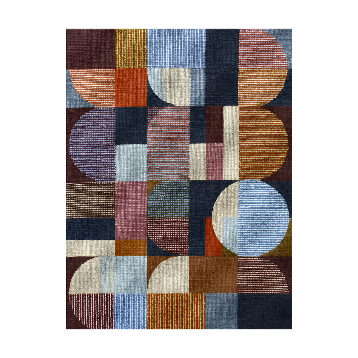 Woven Perspectives No. 18 Geometric Abstract Art Print