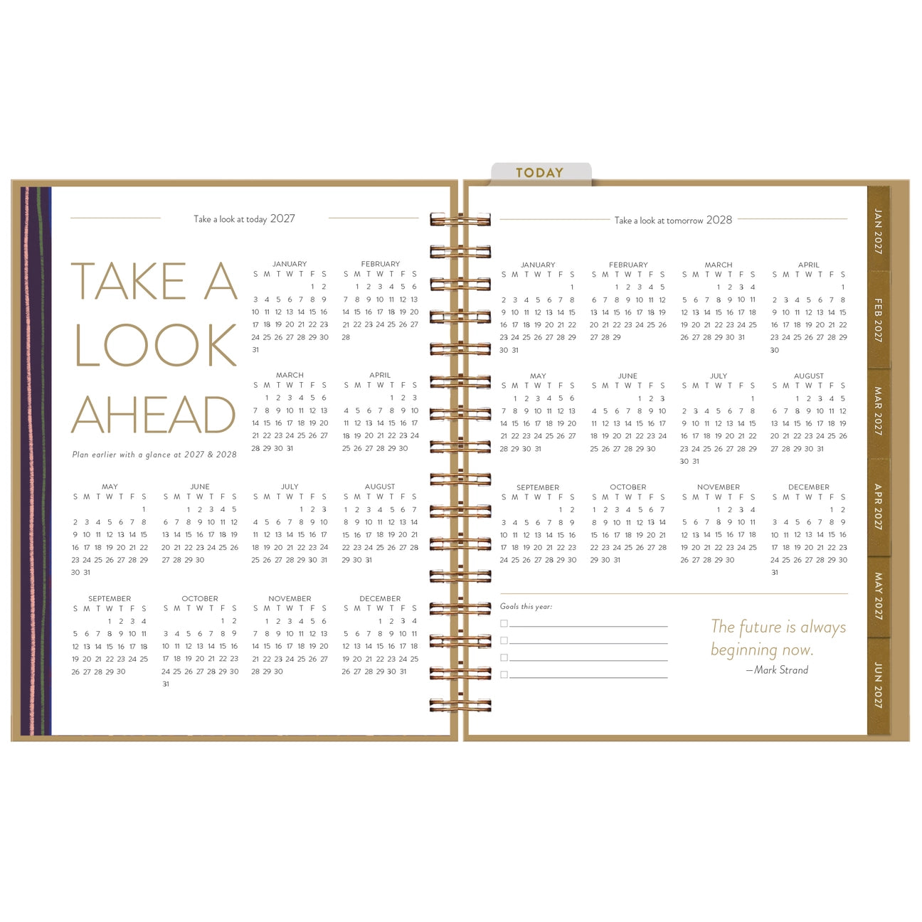 2027 Happy Days 12 Month Planner