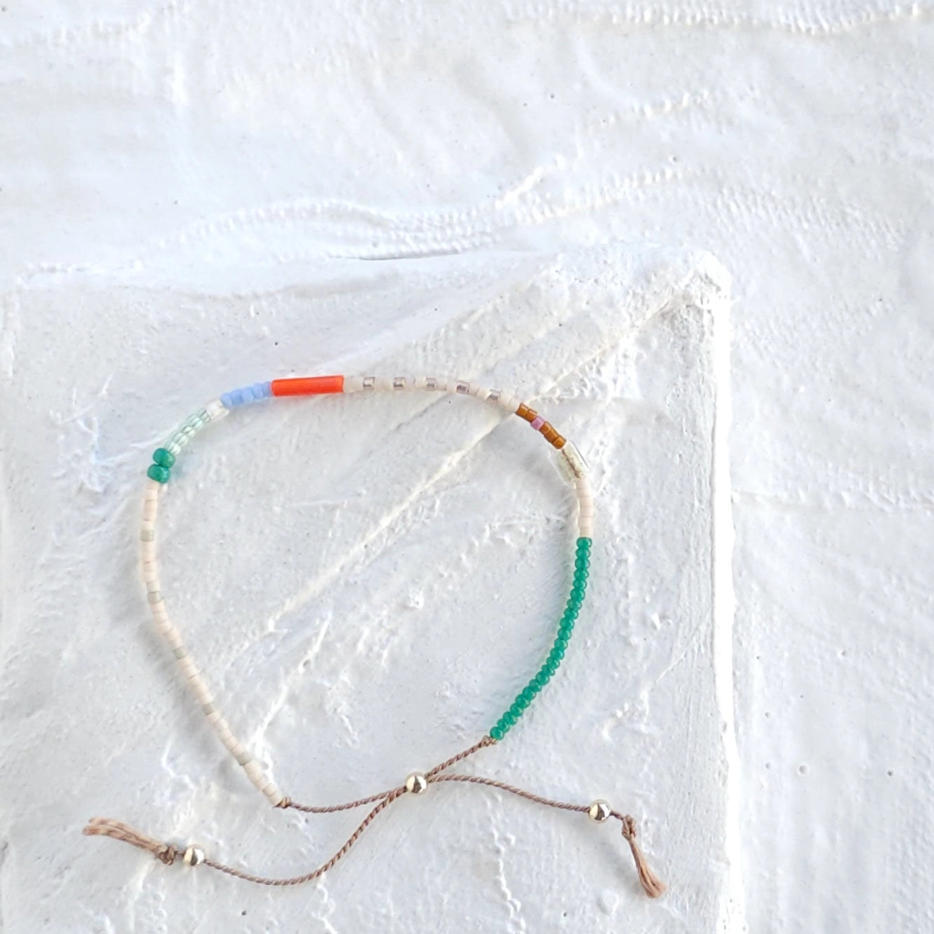 Adjustable Beaded Bracelet