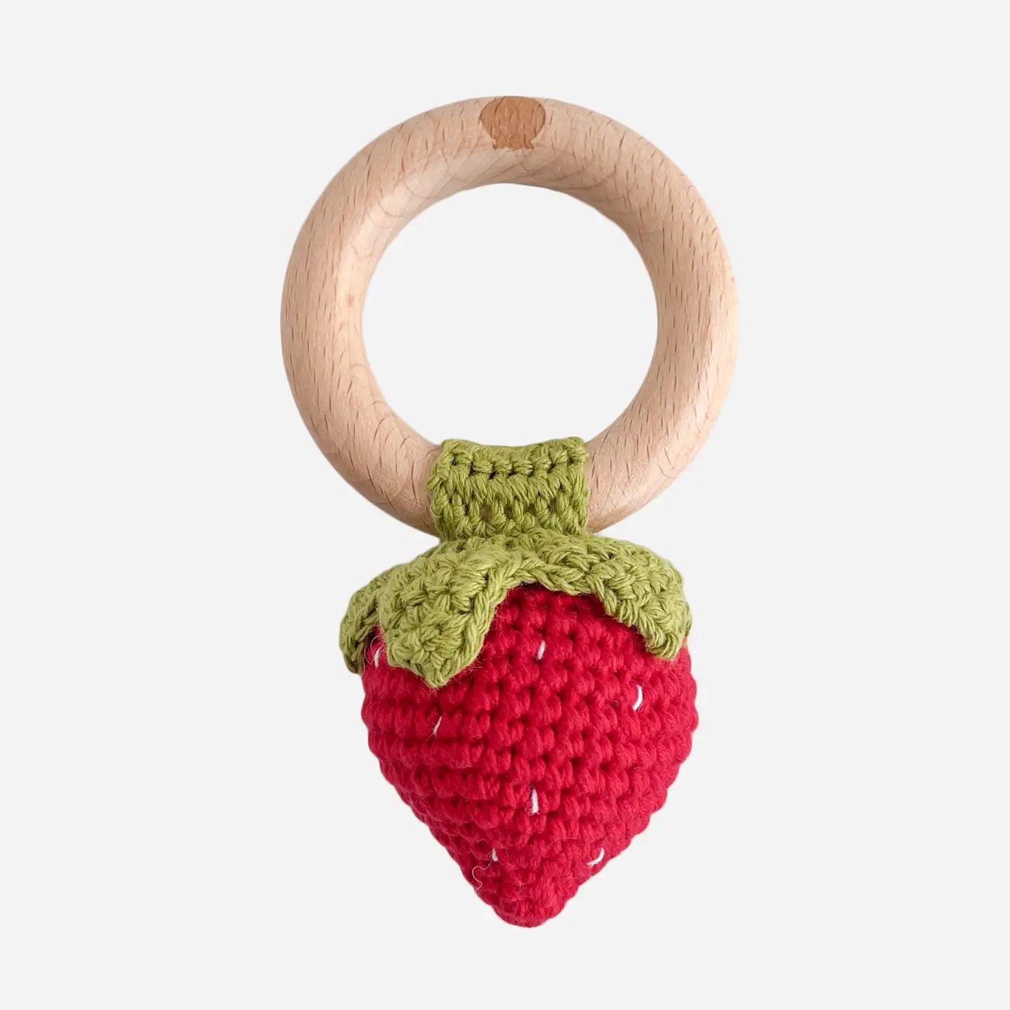 Cotton Crochet Rattle Teether