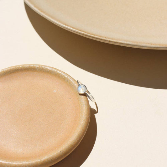 Moonstone Glow Ring