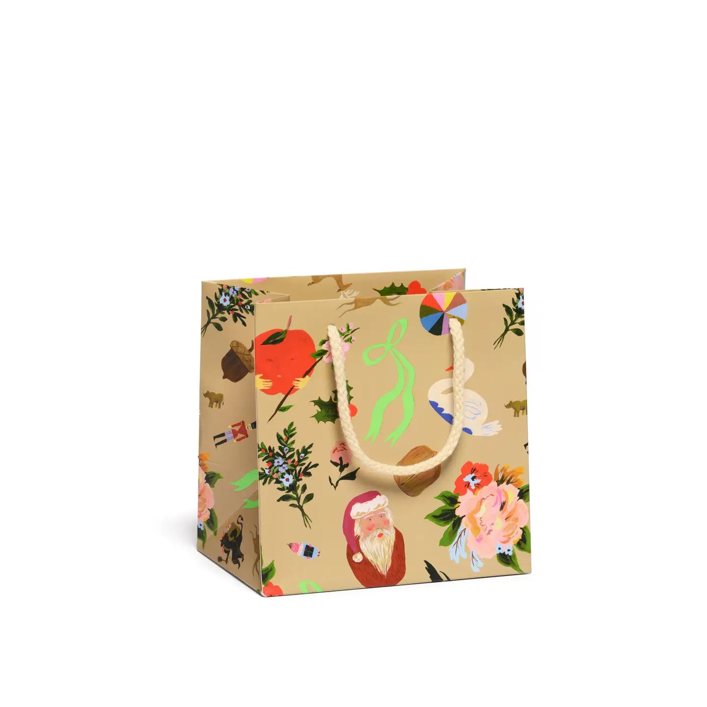 Holiday Small Red Cap Gift Bag