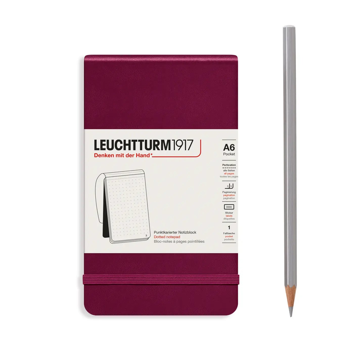 Pocket Notepad A6