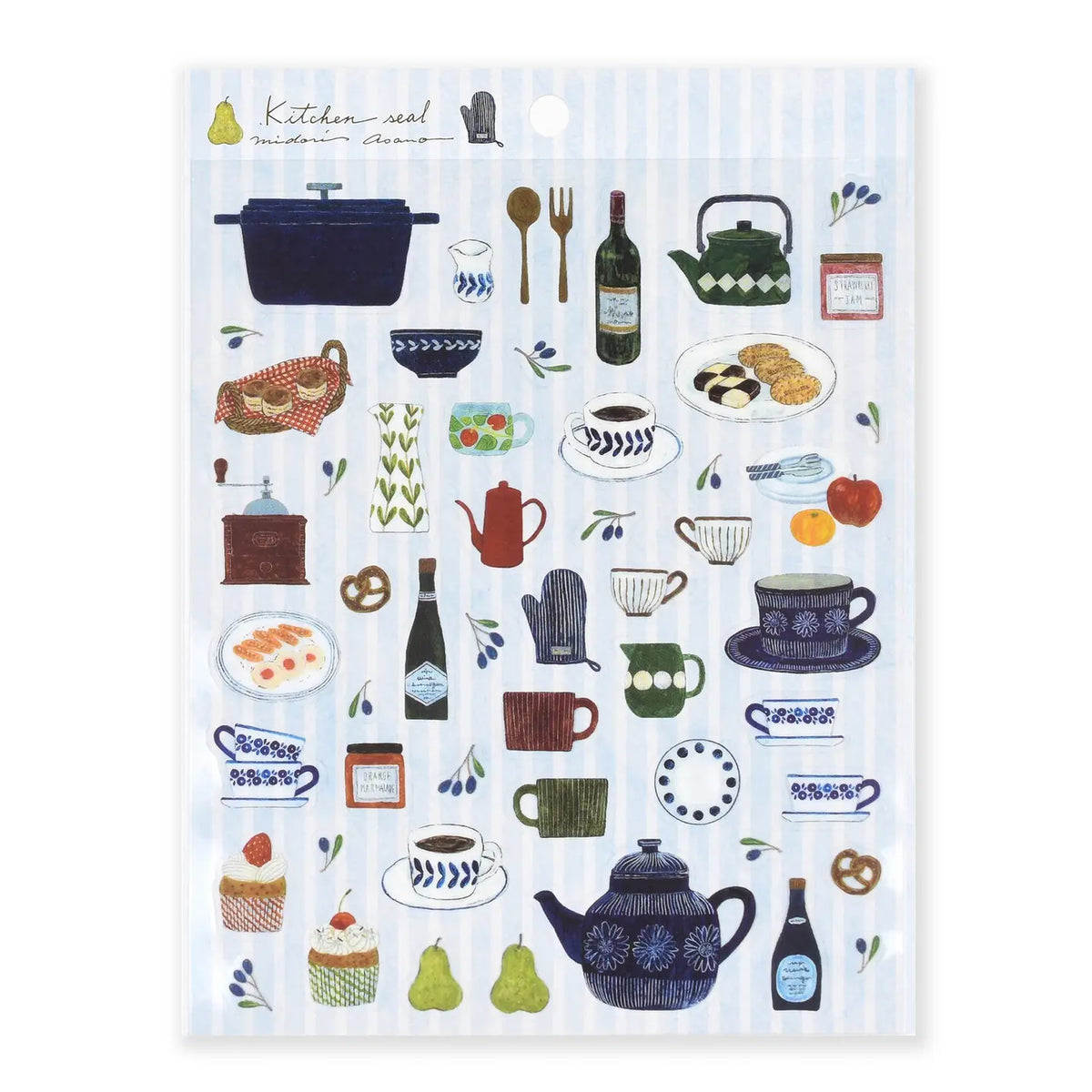 Aiko Fukawa Clear Sticker Sheet