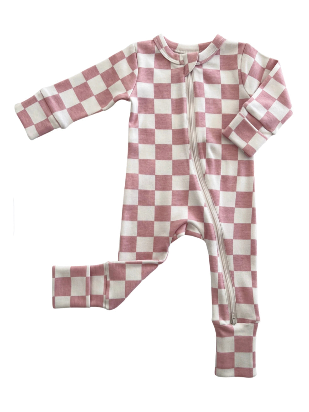Organic Checkered Romper