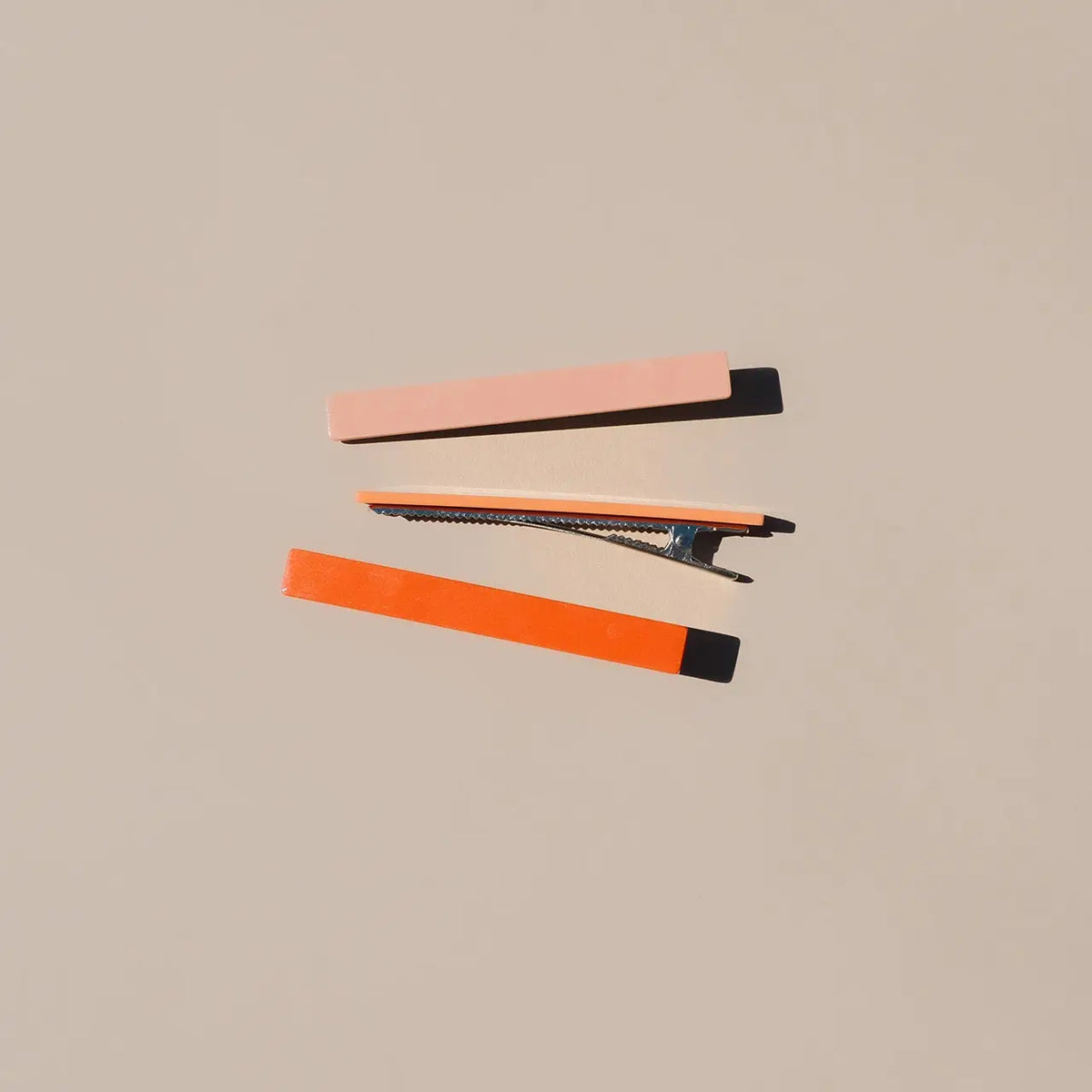 Evie Metal Acetate Hair Clips