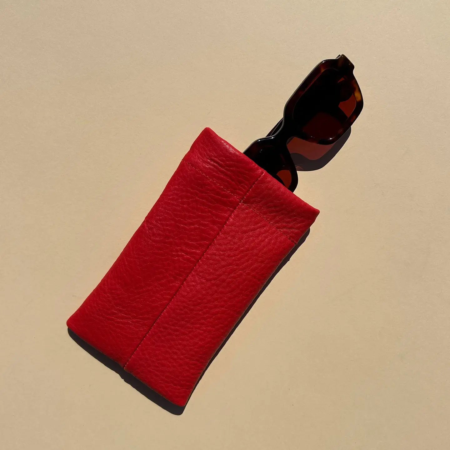 Leather Sunglasses Case
