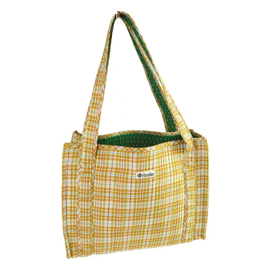 Quilted Tote Bag
