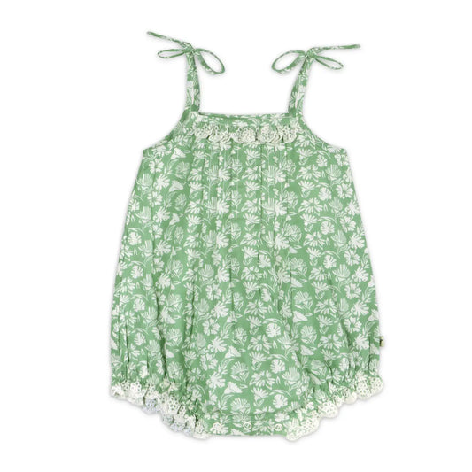 Garden Baby Romper + Headband