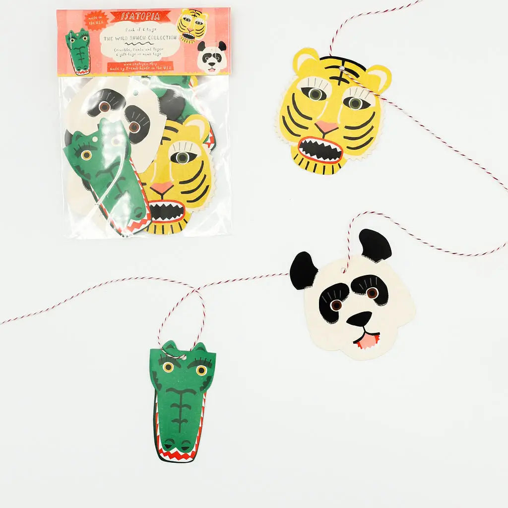 Wild Bunch Gift Tags