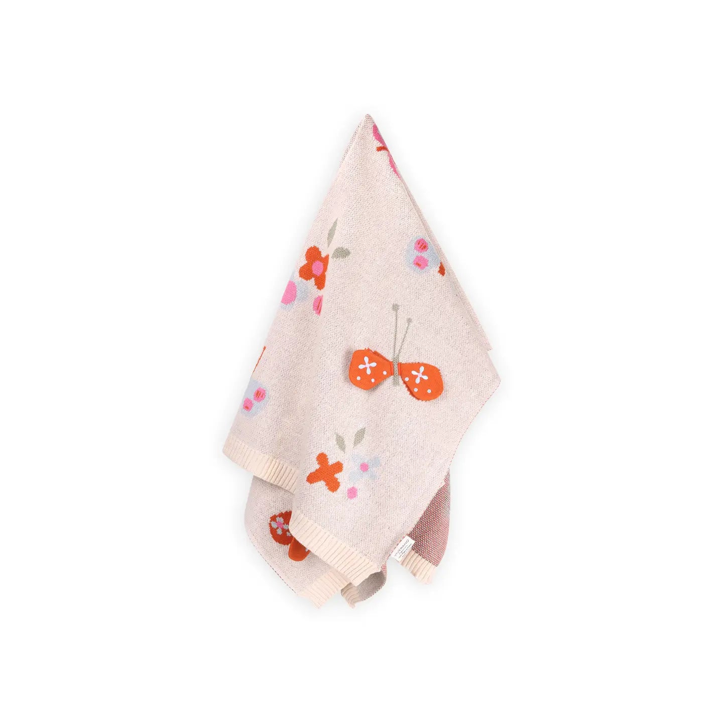 Organic Butterfly Baby Blanket