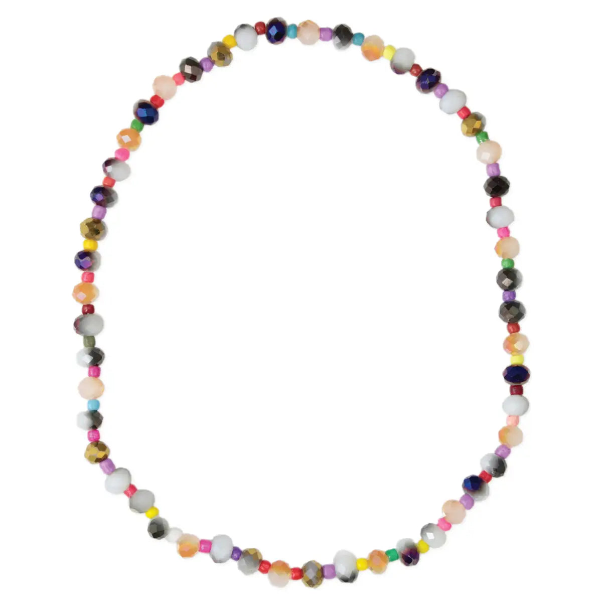 Shimmering Sea Multicolor Bead Anklet