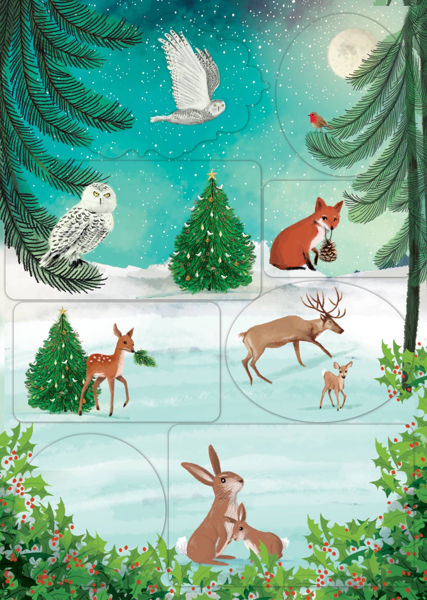 Sticker Labels Sheet