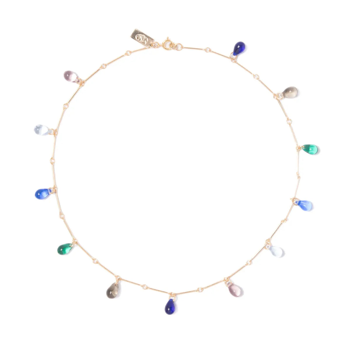 Teardrop Fringe Necklace