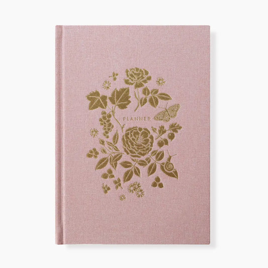 Linen-Bound Undated Planner