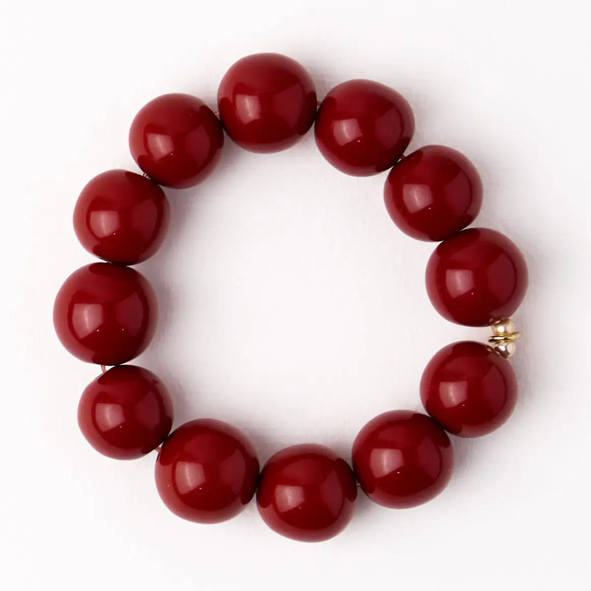 Cece Large Resin Bead Bracelet