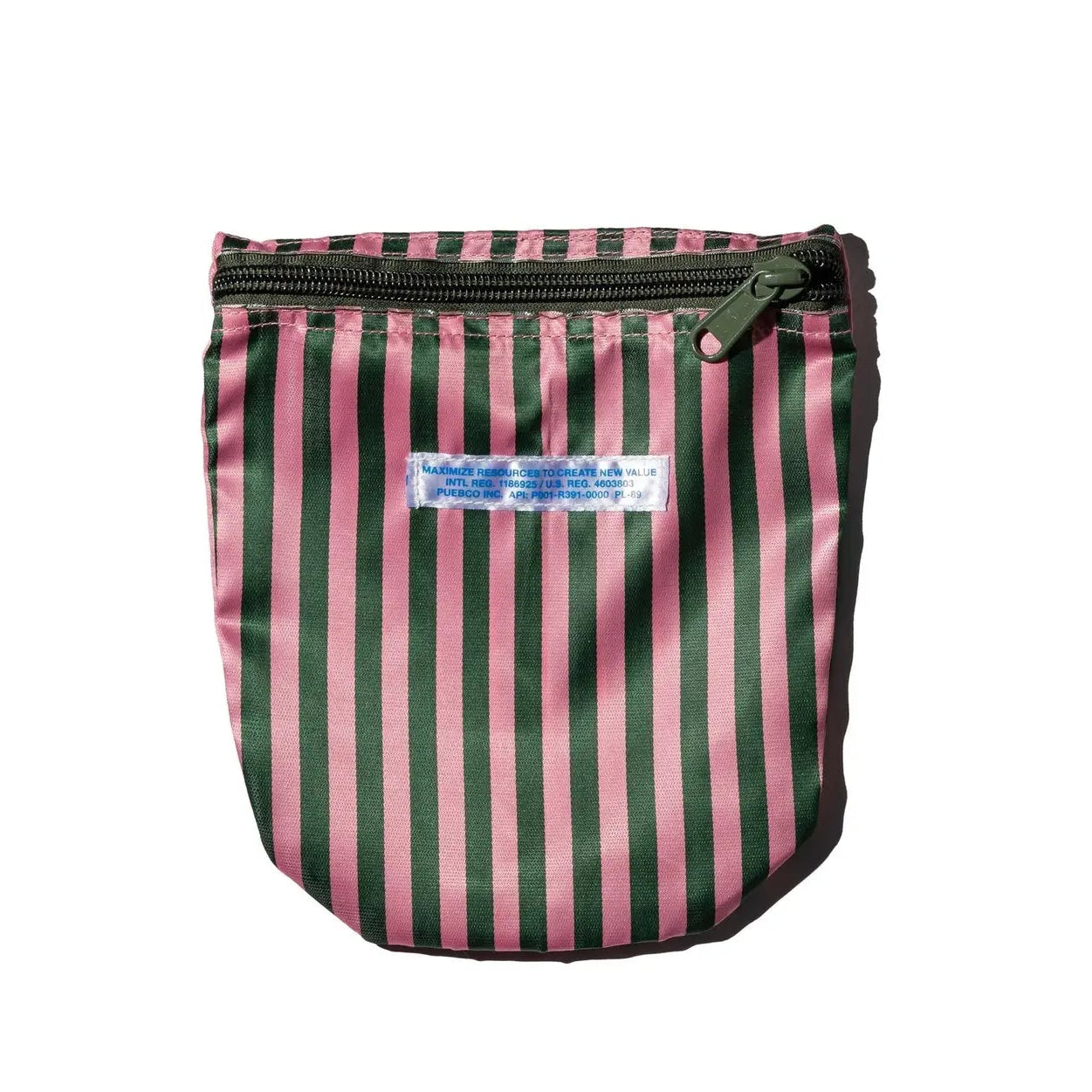 School Tie Fabric Semicircle Pouch