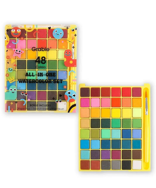 All In One Watercolor Set 48