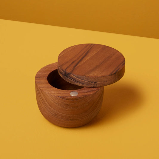 Teak Cellar with Lid