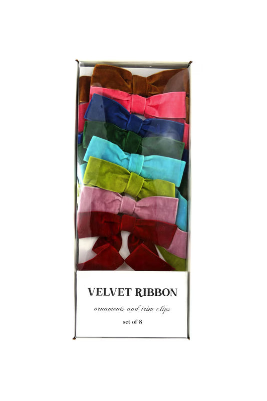 Boxed Velvet Bows