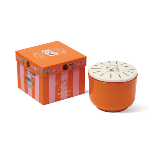 Maneki-neko Cat Candle