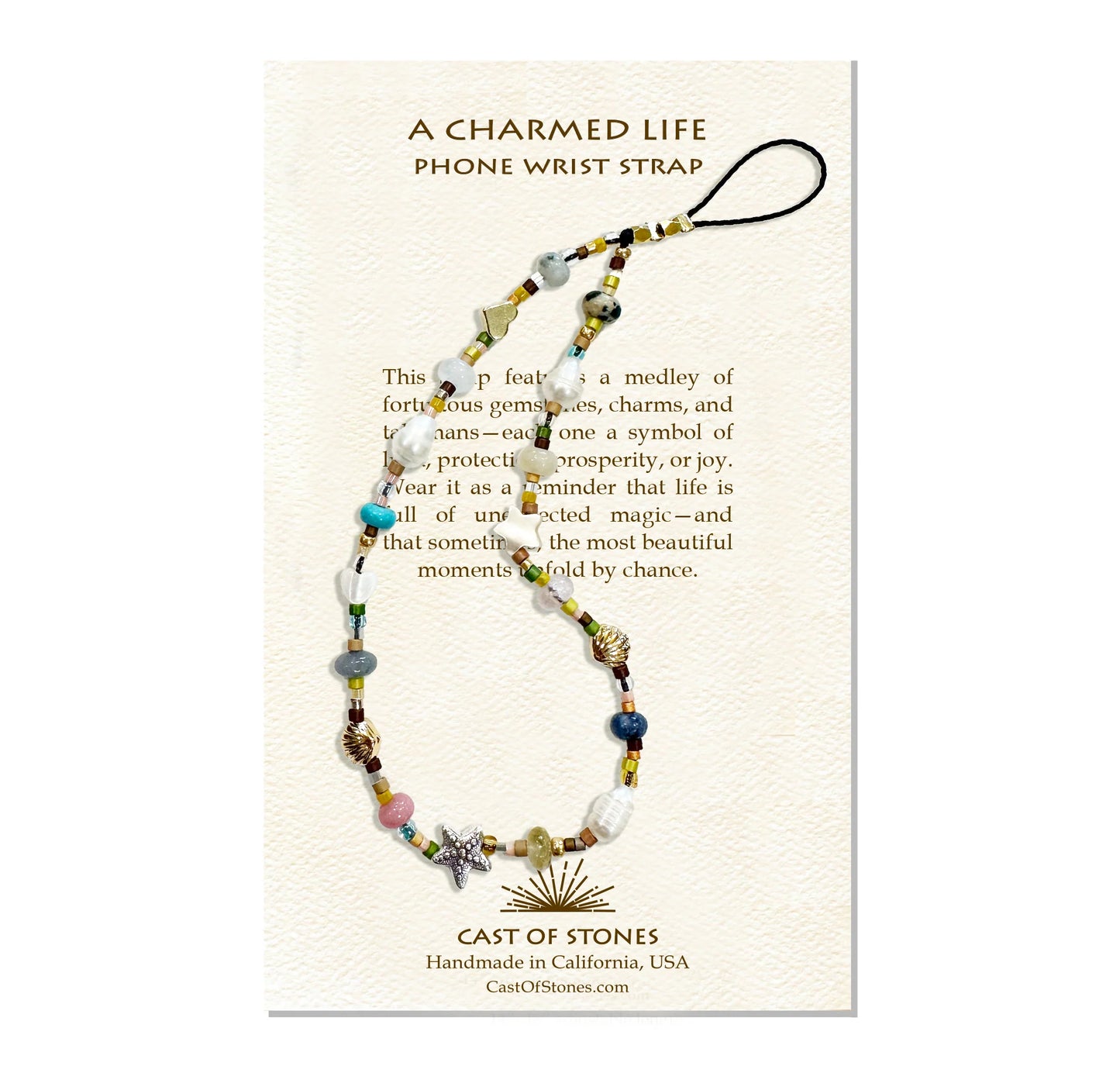 A Charmed Life Phone Wrist Strap