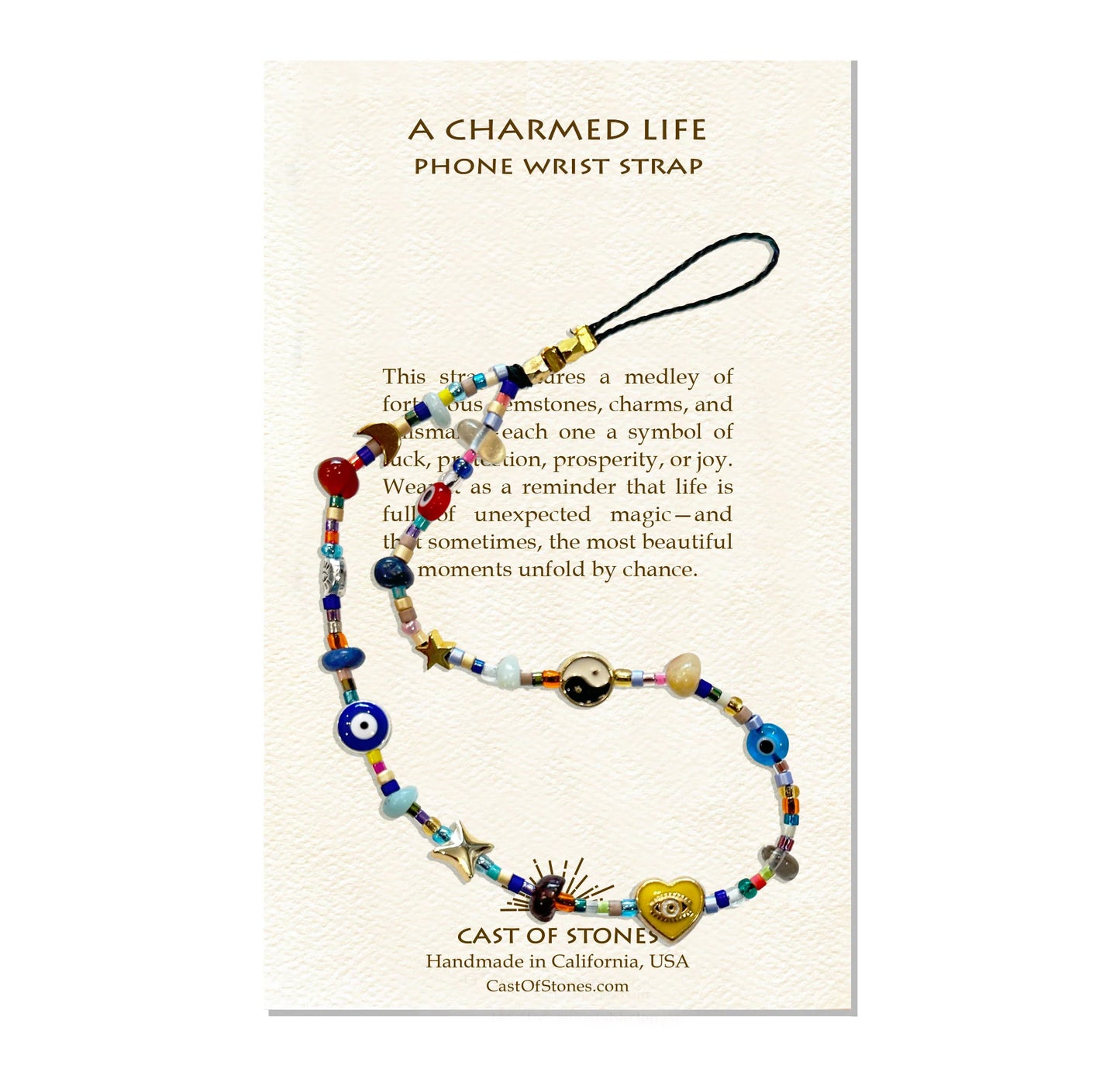 A Charmed Life Phone Wrist Strap