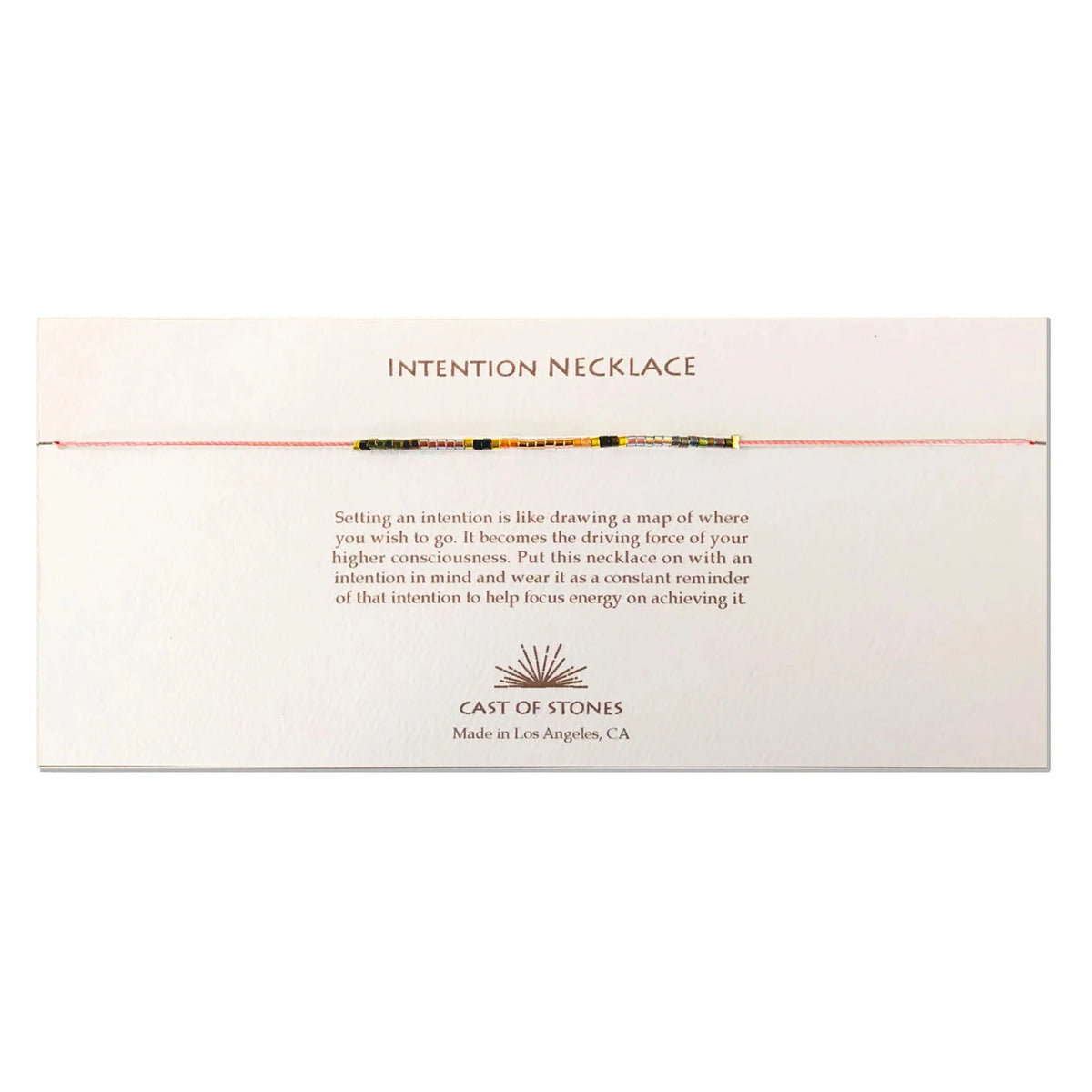 Intention Necklace