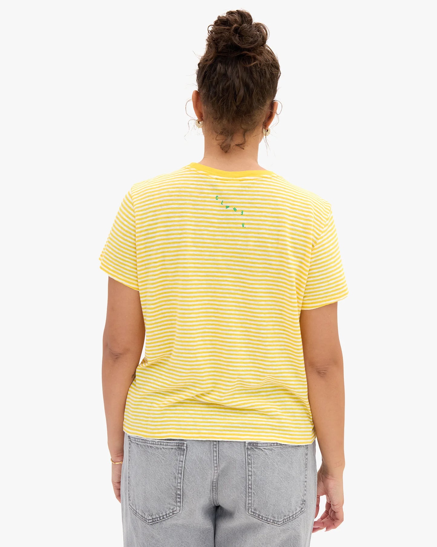 Yellow Stripe Classic Tee