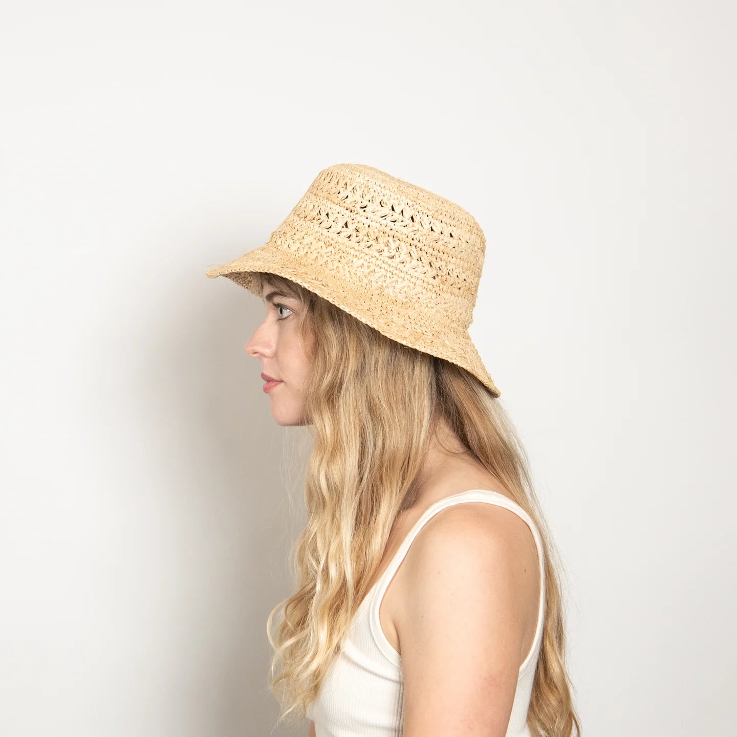 Sigrid Raffia Bucket Hat