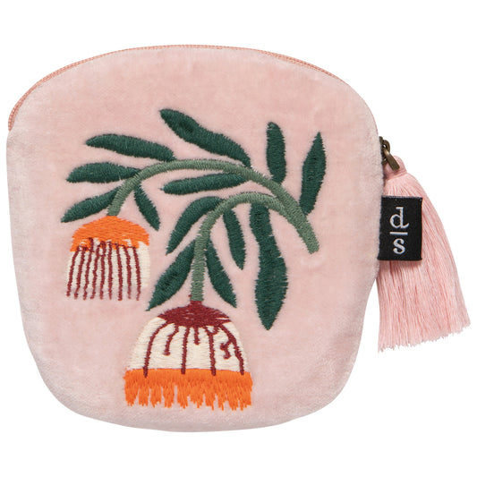 Embroidered Coin Purse