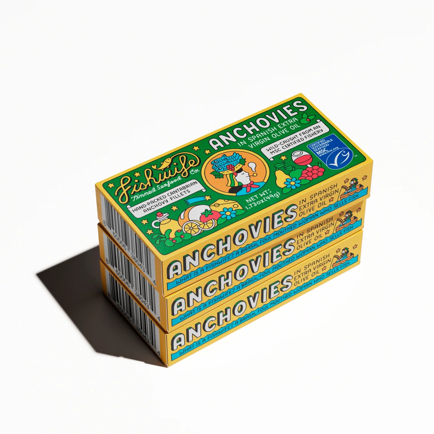 Cantabrian Anchovies in Spanish Extra Virgin Olive Oil