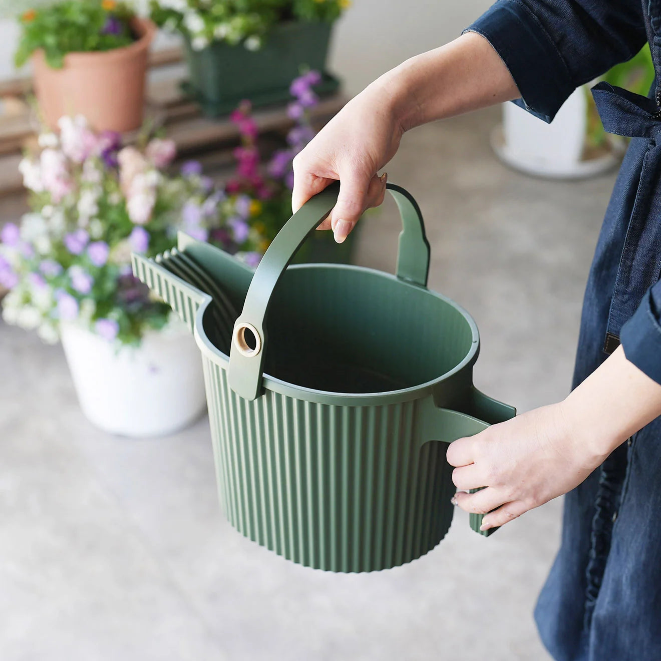 Large Hachiman Garden Beetle Watering Can