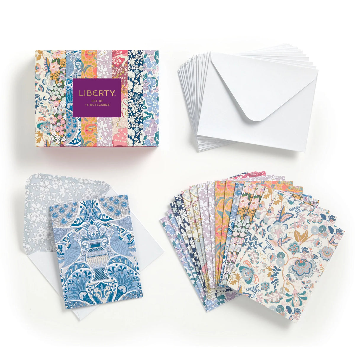 Liberty Floral Boxed Notecards