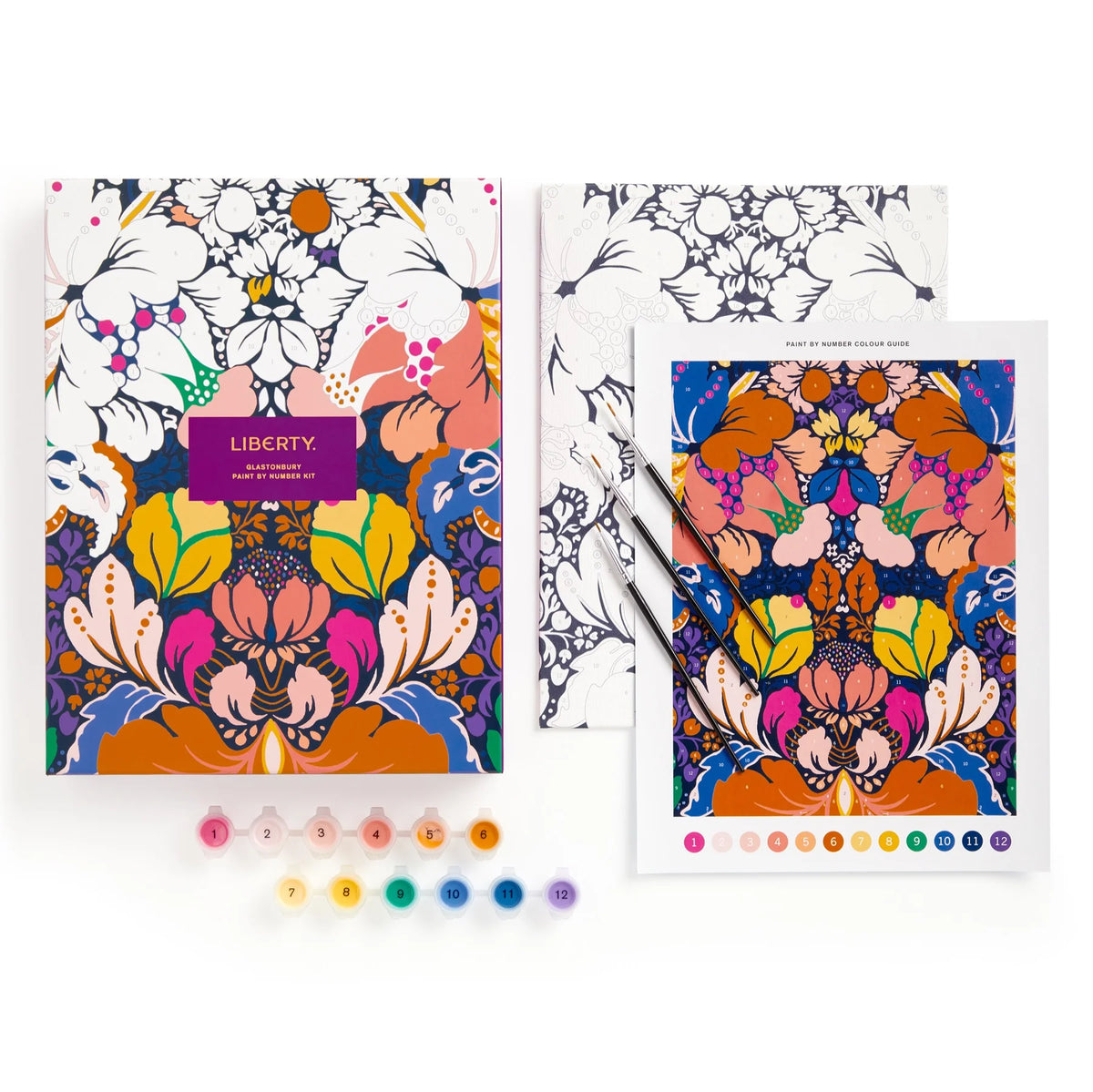 Liberty Glastonbury Paint By Number Kit