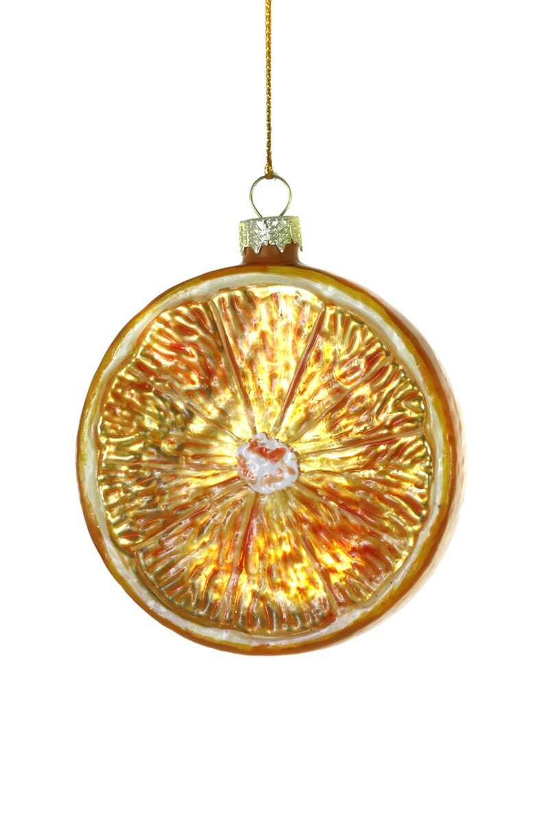 Winter Orange Slice Oraments