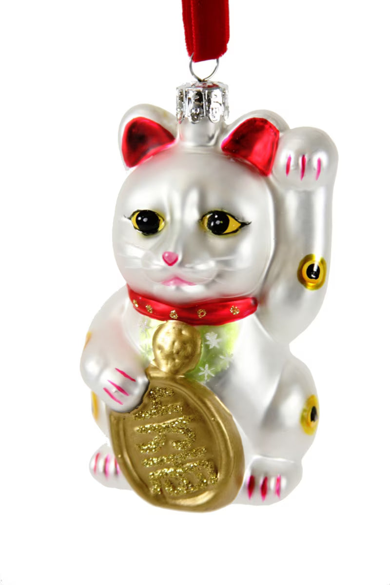 Lucky Cat Ornament