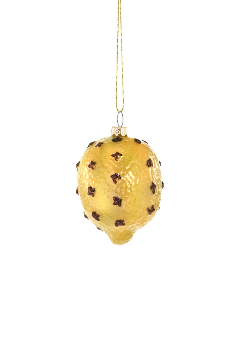 Clove Spiked Lemon Ornament