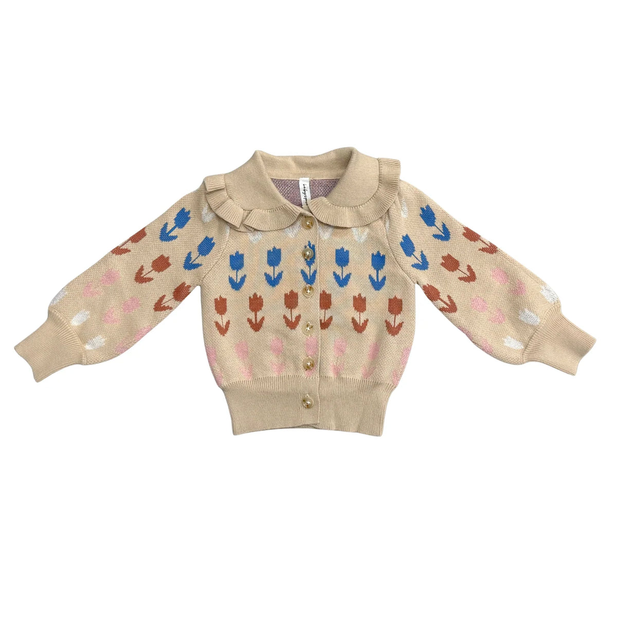 Floral Knit Cardigan
