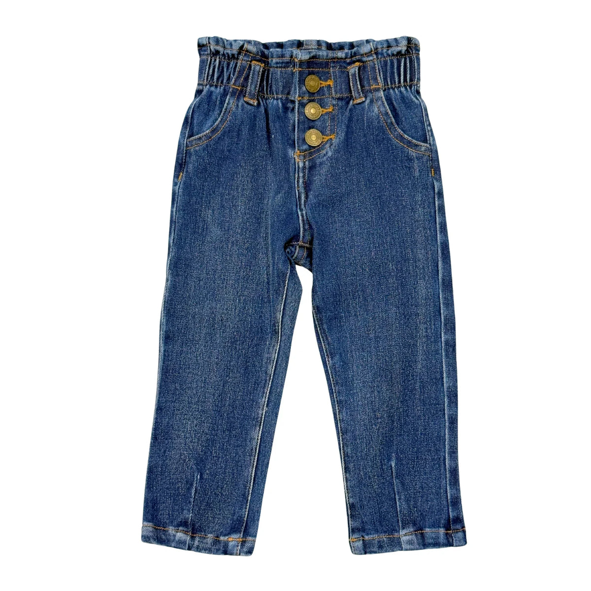 Paperbag Denim Pants