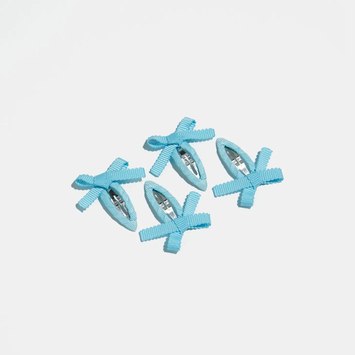 Mini Bow Snap Clips
