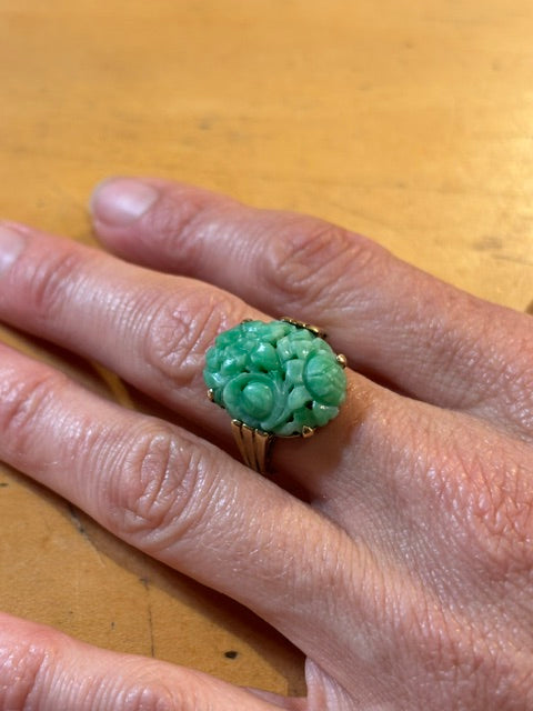 Vintage Jade Ring