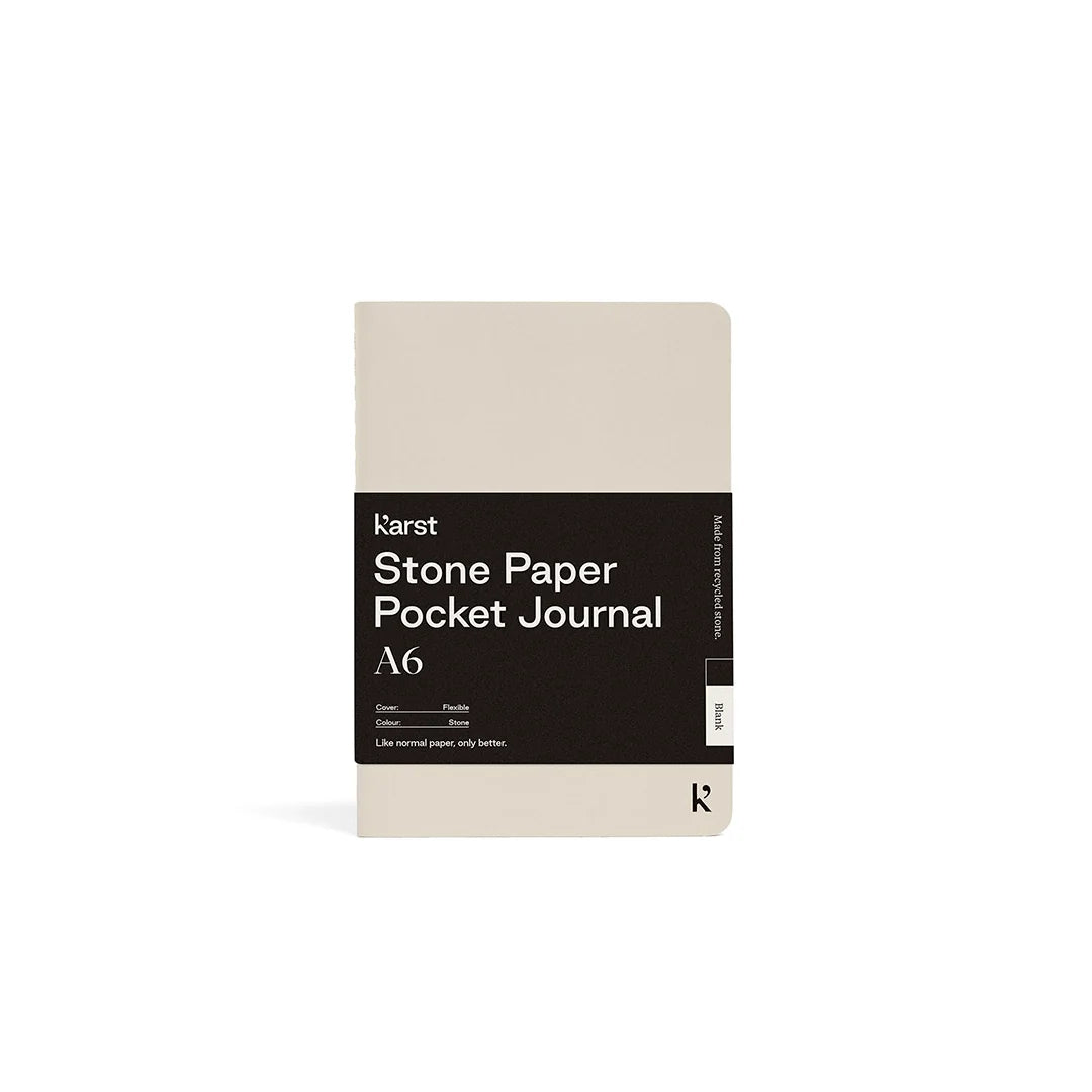A6 Blank Pocket Journal