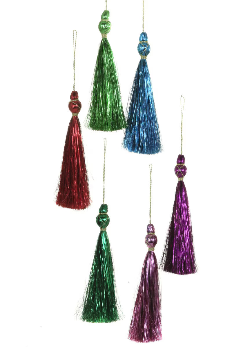 Retro Disco Tassel Ornament