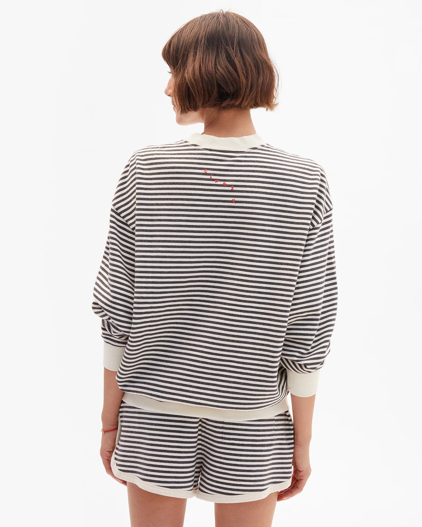 Striped Oversize Sweatshirt