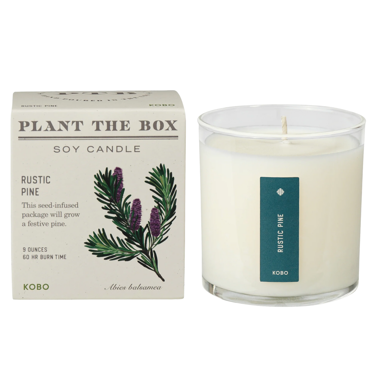 Rustic Pine Candle