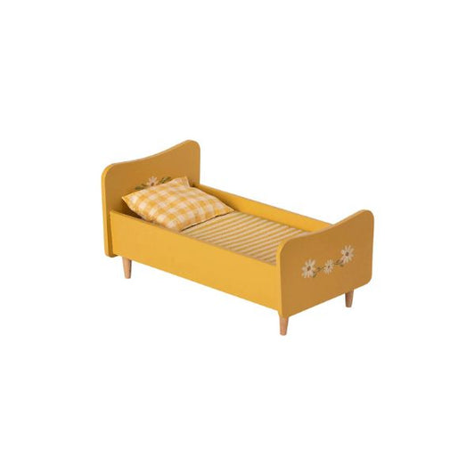 Wooden Bed Mini Yellow